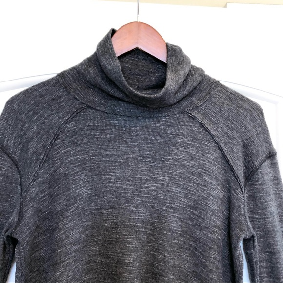 🌈 6/$60, Free People Turtleneck Top, Splitback, Small - Picture 5 of 5